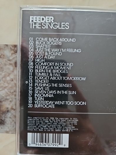 Feeder CD - The Singles