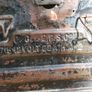 Vintage Military Flare and Smoke Distress Signal Box Ammo Box H-9,5" 11" x 5" Image 2