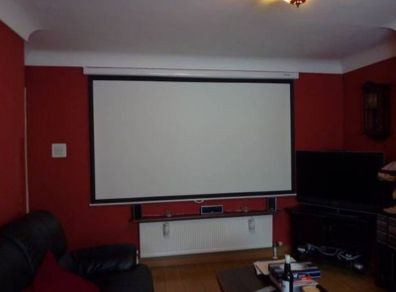 Optoma Panoview Projector screen 106" 16:9 Manual Pulldown
