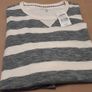 F&F Men's Cream and Green Striped Shirt in Size XXL (Brand New & Tagged) Image 2