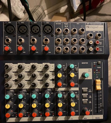 Soundcraft notepad 124