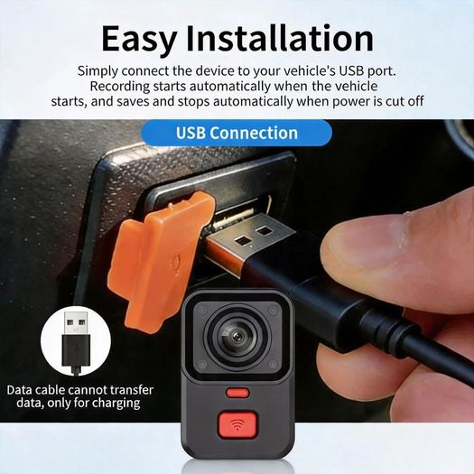 2K HD Dual Front and Rear Camera Motorcycle Motorbike Bike Helment Handlebar DVR WiFi Waterproof IP66 Single lens Loop Recording Cam Video Recorder Mountain Bicycle Motor