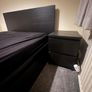 IKEA MALM King Size Bed with 3 Storage Drawers and Bedside Cabinet Image 2