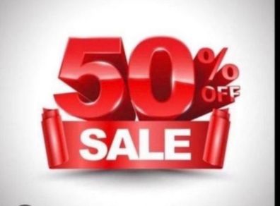 Bank Holiday Sale - 50% Off Clothes And Shoes