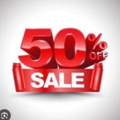50% off clothes shoes bags