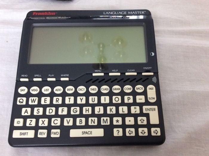 Franklin. Language Master. Words from Merriam-Webster. Special edition, model LM-6000SEV