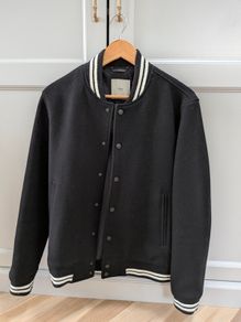 Mango mens varsity jacket