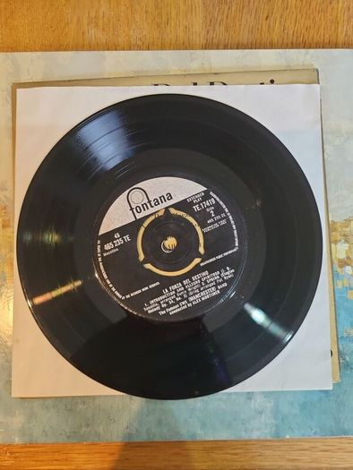 La Forza Del Destino extended play 45 record Fontana TE 17419
