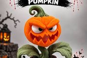Halloween Pumpkin Plant Lamp  Spooky Home Decoration