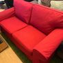 IKEA Red Couch Image 2