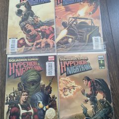 Squadron Supreme Hyperion vs Nighthawk Complete 4 Issue Comic Book Set Marvel