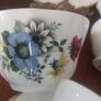 Beautiful Vintage Royal Stuart Fine Bone China 21 Piece Teaset in a Fabulous Mixed Floral Pattern in Excellent Condition, pattern number R/5103 Image 8