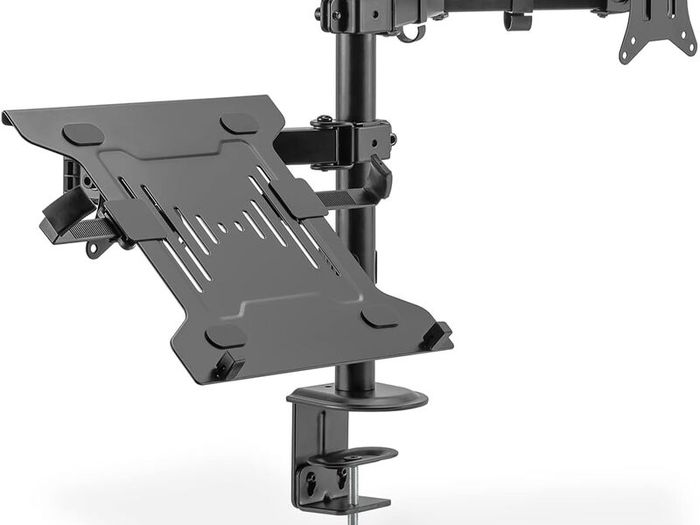 Monitor Holder with Laptop Mount