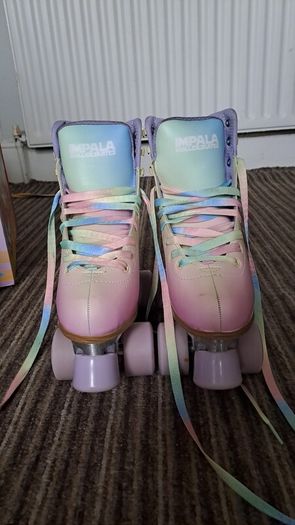 Impala Multi-Colour Pastel Roller Skates UK5