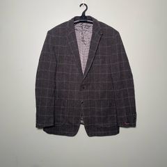 Atelier Torino 100% Wool Mens Tweed Suit Jacket