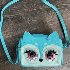 purse pets fierce fox interactive pet toy handbag