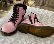 Dr martens pink patent leather