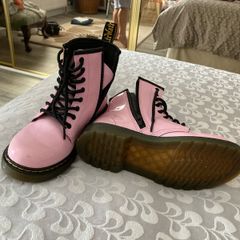 Dr martens pink patent leather