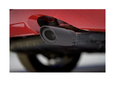 62mm Stainless Steel Exhaust Pipe Trim Car Tip Tail Muffler Tail Throat Black For Universal Auto Styling