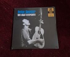 lp Pete seeger, we shall overcome double LP