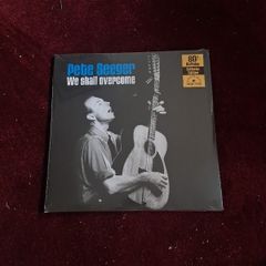 lp Pete seeger, we shall overcome double LP