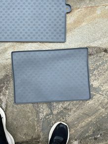 Two dog mats  for  dog bowels