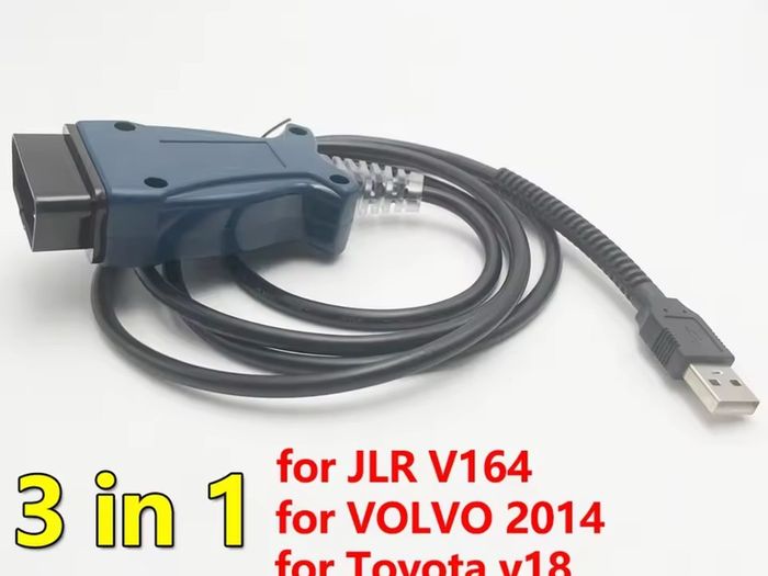 Atmel Chip for Land Rover for Jaguar for Toyota TIS for Volvo Vida 2014d OBD2 Diagnostic Scanner Cable J1850 J2534 PK Mini VCI