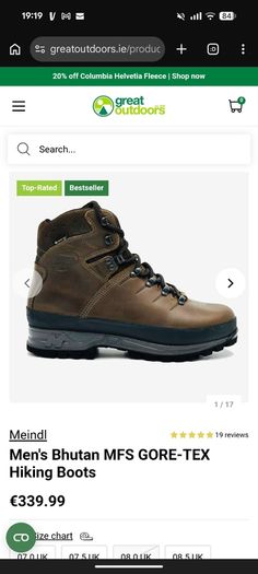 Meindl Bhutan MFS GTX Hiking Boot