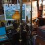 antique brass oil lamp stand Image 7