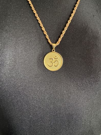 18k Solid Gold Rope chain and necklace