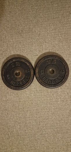 weight plates 2x5Kg