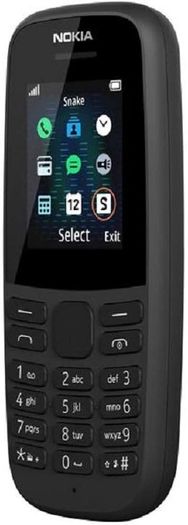 NEW SALE | Nokia 105 (4th Edition) all carriers 1.77 Inch UK SIM Free Feature Phone (Single SIM) Black