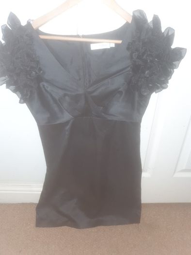 redhering dress