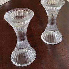 Galway crystal candlesticks
