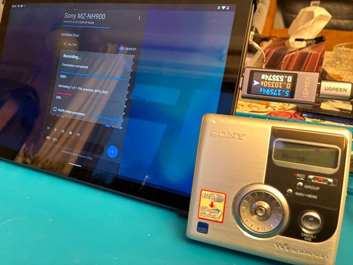 Sony MZ-NH900 Hi-MD MiniDisc Recorder - Fully Tested - Complete Bundle