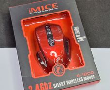 iMICE G-1800 2.4GHz Silent Wireless Mouse with Adjustable DPI Brand New