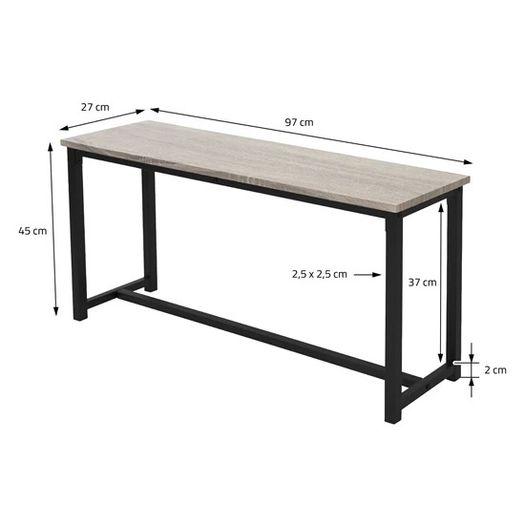 3 Piece Dining Table & Bench Set  FREE DELIVERY