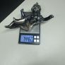 Antique/Vintage Heavy Cast Cherub Putto Mount  Silvered Brass/Bronze Decorative Salvage Image 6