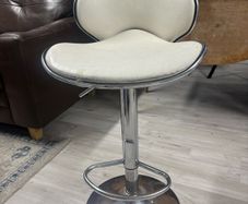 white stool