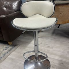 white stool