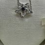 Swarovski Star in Blue and Clear Crystal Necklace Image 3