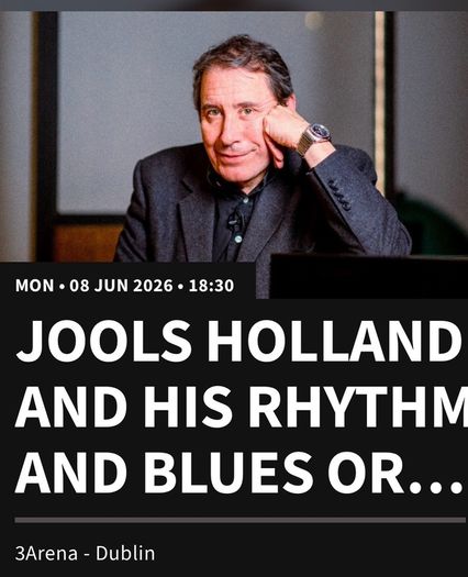 2 Tickets  For Jools Holland And His Rhythm And Blues
