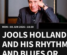 2 Tickets  For Jools Holland And His Rhythm And Blues