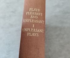 George Bernard Shaw Plays Pleasant and Unpleasant hardback circa 1940's in good used condition with some signs of wear on the cover see photos FREE STANDARD POSTAGE INCLUDED