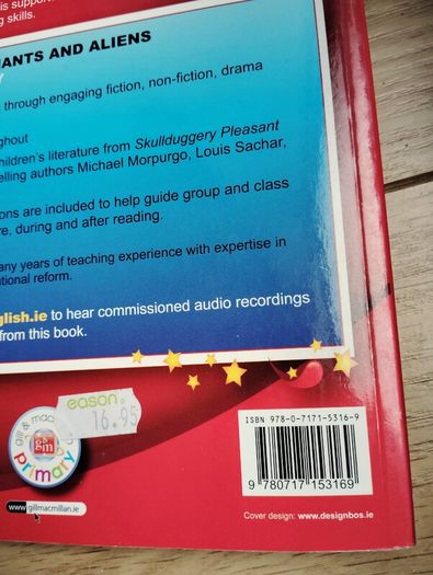 English book - 5th class - Brand New