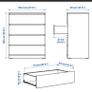 Ikea malam chest Image 4