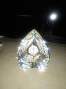 waterford crystal clock