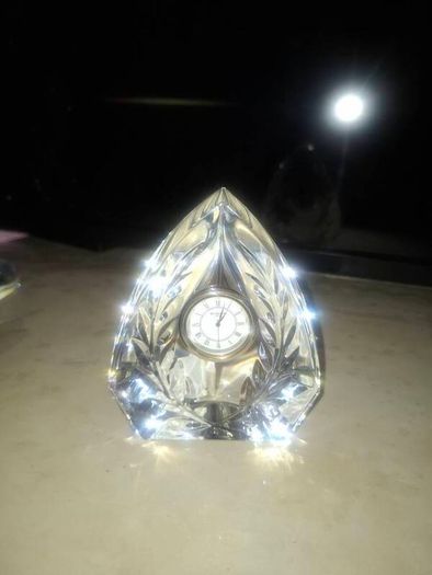 waterford crystal clock