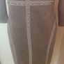 Cameo Rose Pale Grey Studded Suedette stretchy dress size UK12 EU40 Perfect condition Postage included Image 4