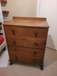 Antique Oak Chest of Drawers